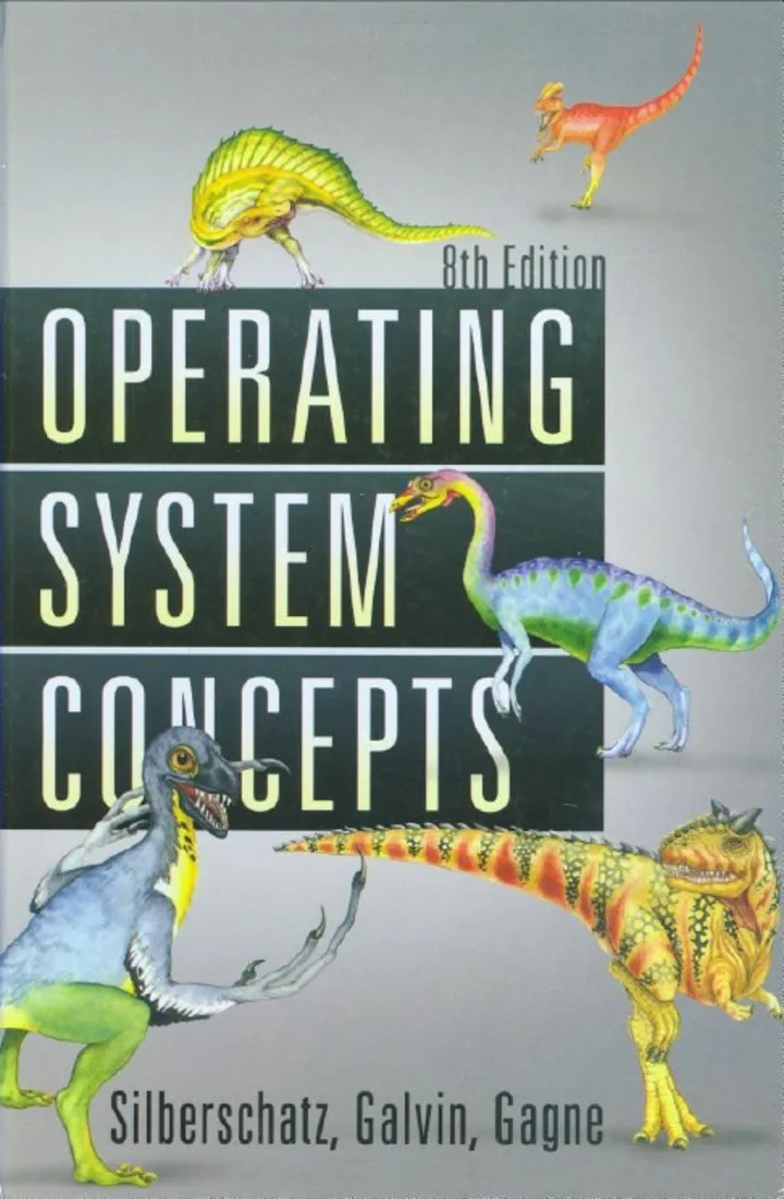 Operating System Concepts cover