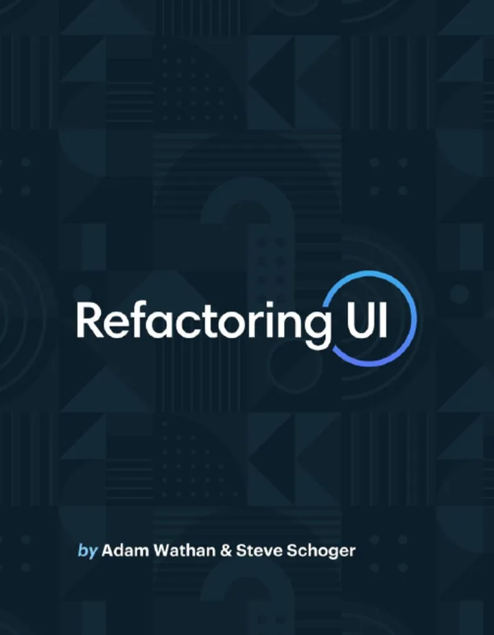 Refactoring UI cover
